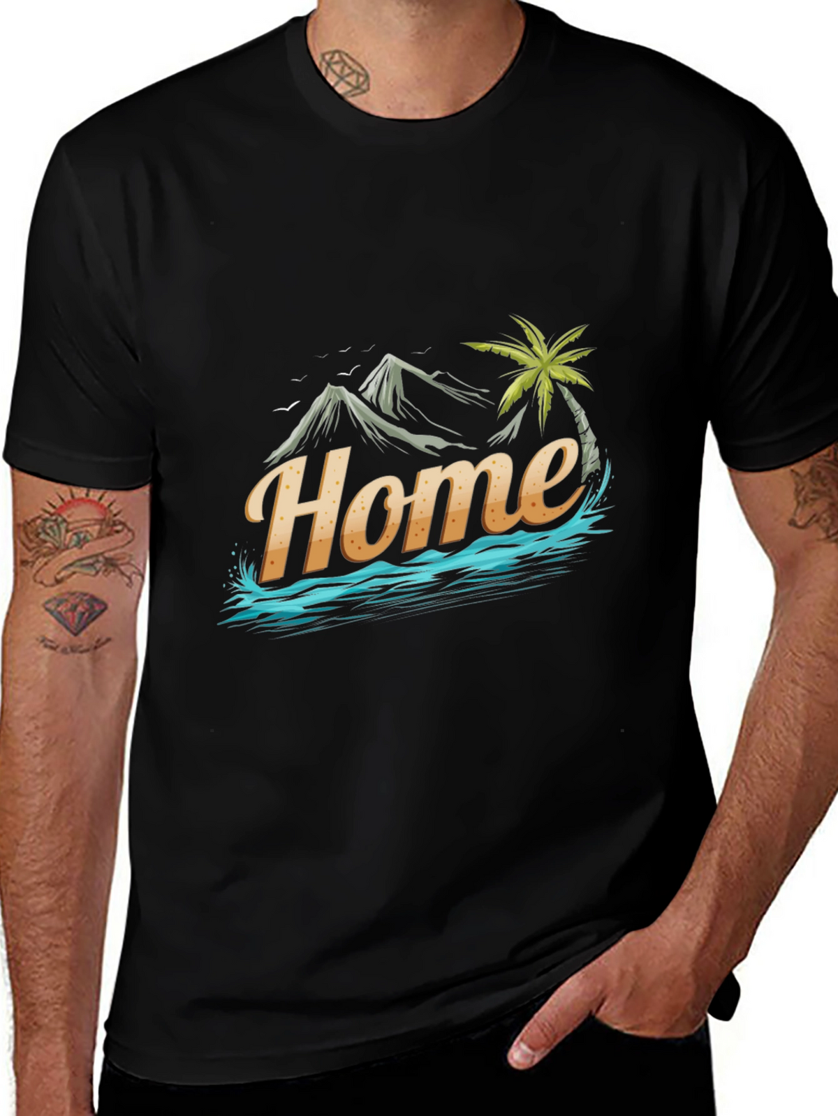 Home Beach Vibe Tee