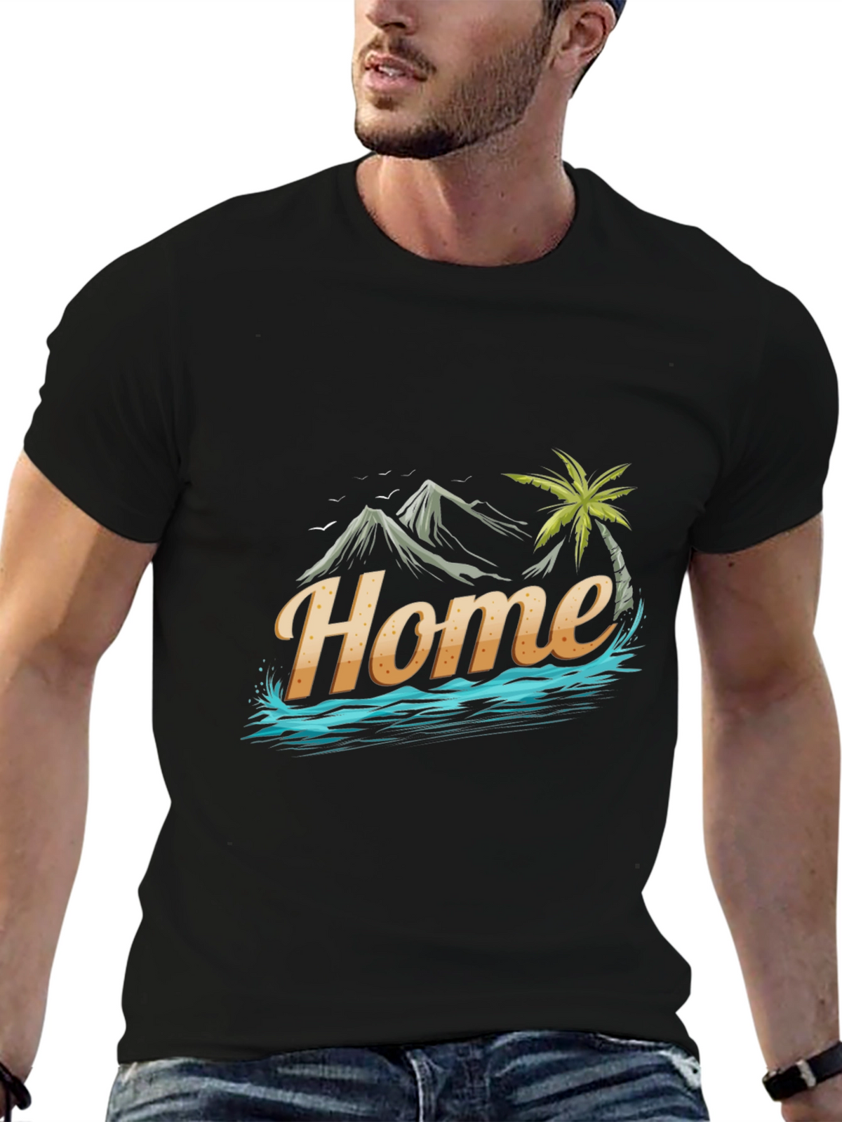 Home Beach Vibe Tee