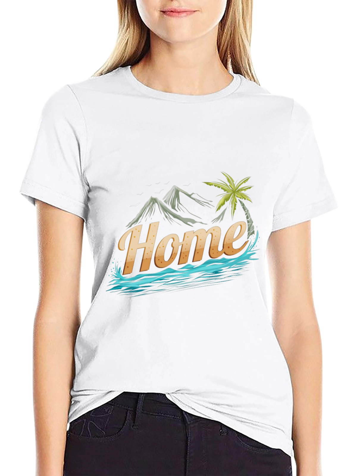 Home Beach Vibe Tee