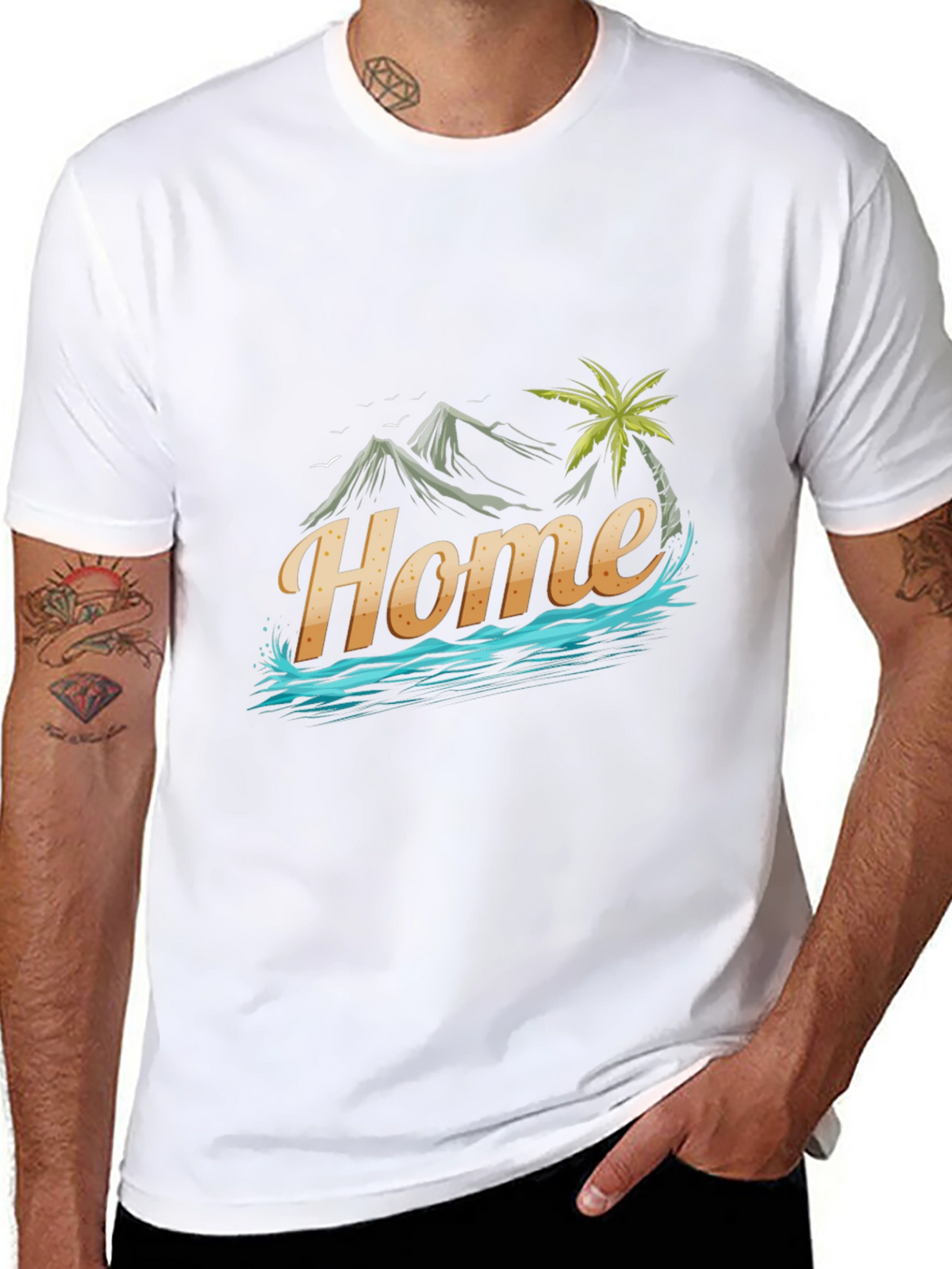 Home Beach Vibe Tee