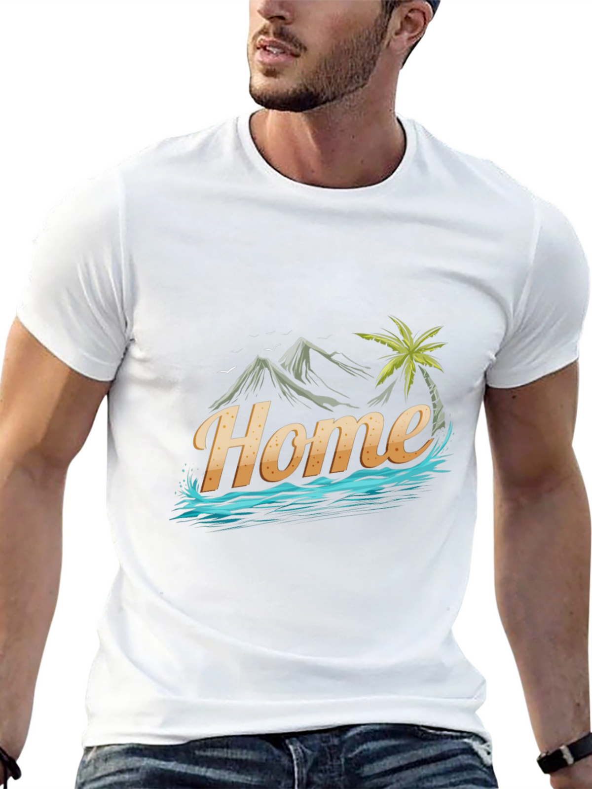 Home Beach Vibe Tee