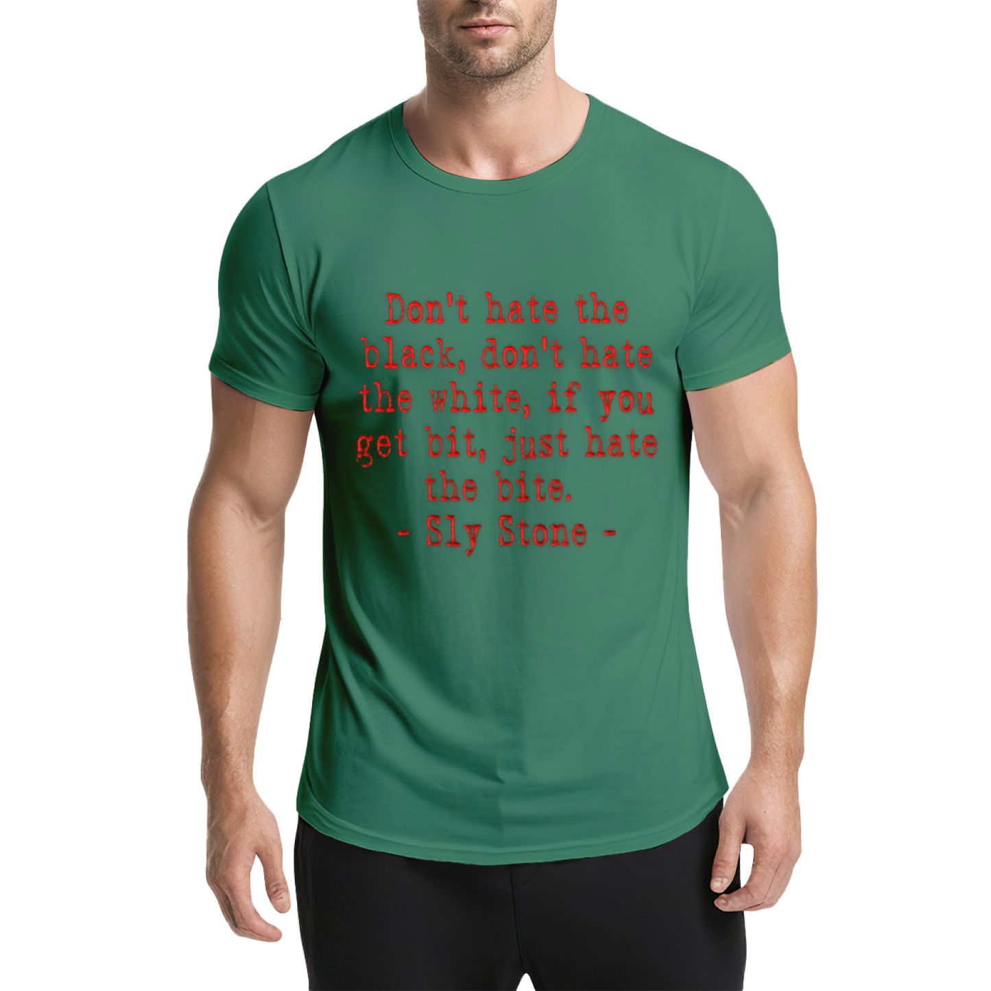 Vintage Sly Stone Equality Quote Typography Tee