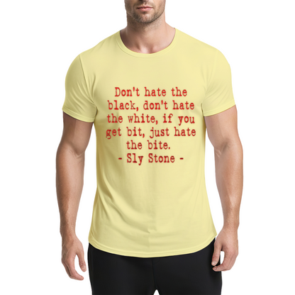 Vintage Sly Stone Equality Quote Typography Tee