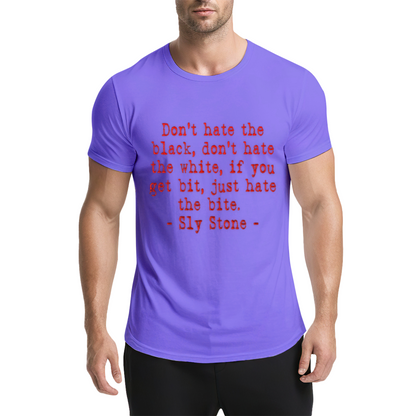 Vintage Sly Stone Equality Quote Typography Tee