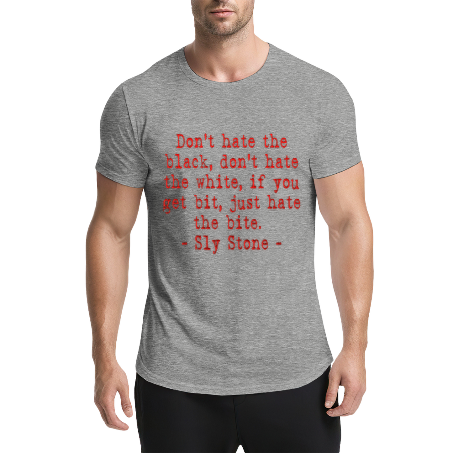 Vintage Sly Stone Equality Quote Typography Tee