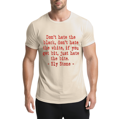 Vintage Sly Stone Equality Quote Typography Tee