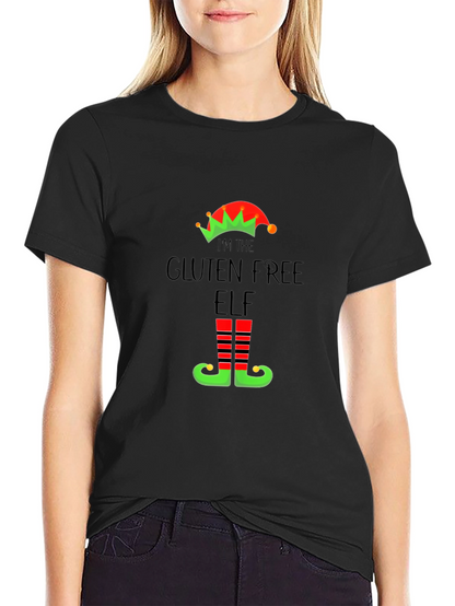 Gluten Free Elf T-Shirt - Holiday Fun!