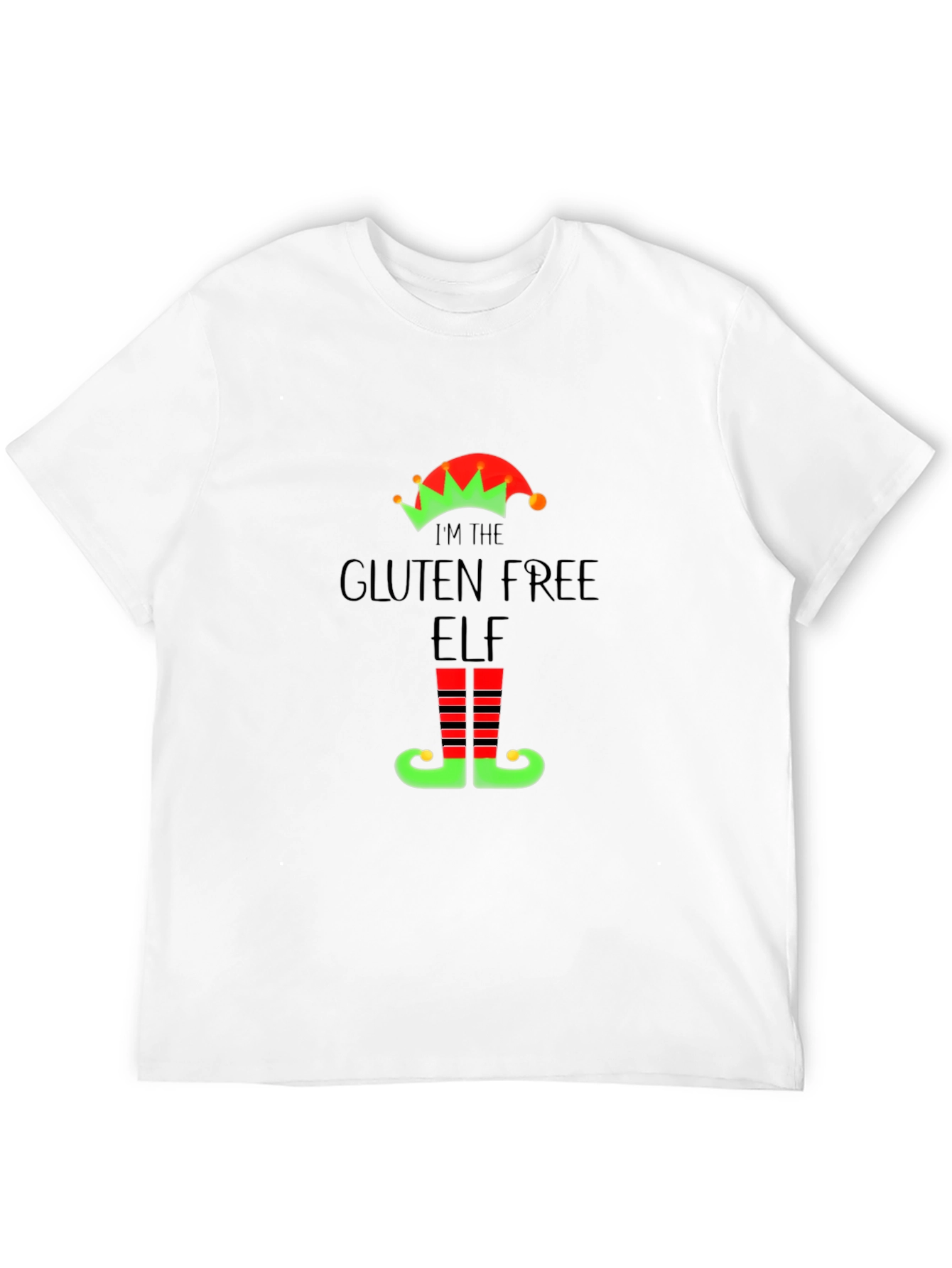 Gluten Free Elf T-Shirt - Holiday Fun!