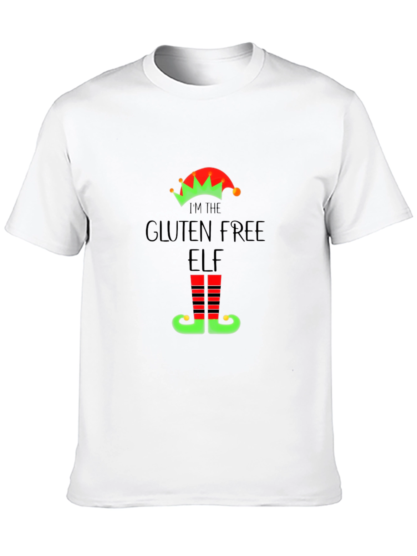 Gluten Free Elf T-Shirt - Holiday Fun!