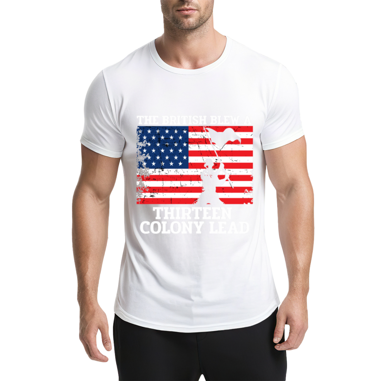 The British Thirteen Colonies Vintage Grey T-Shirt, American History Retro Top