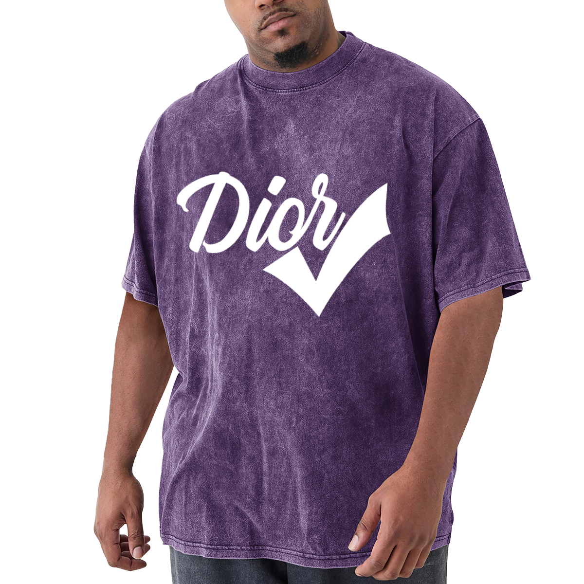 Cursive Dior With Check Mark