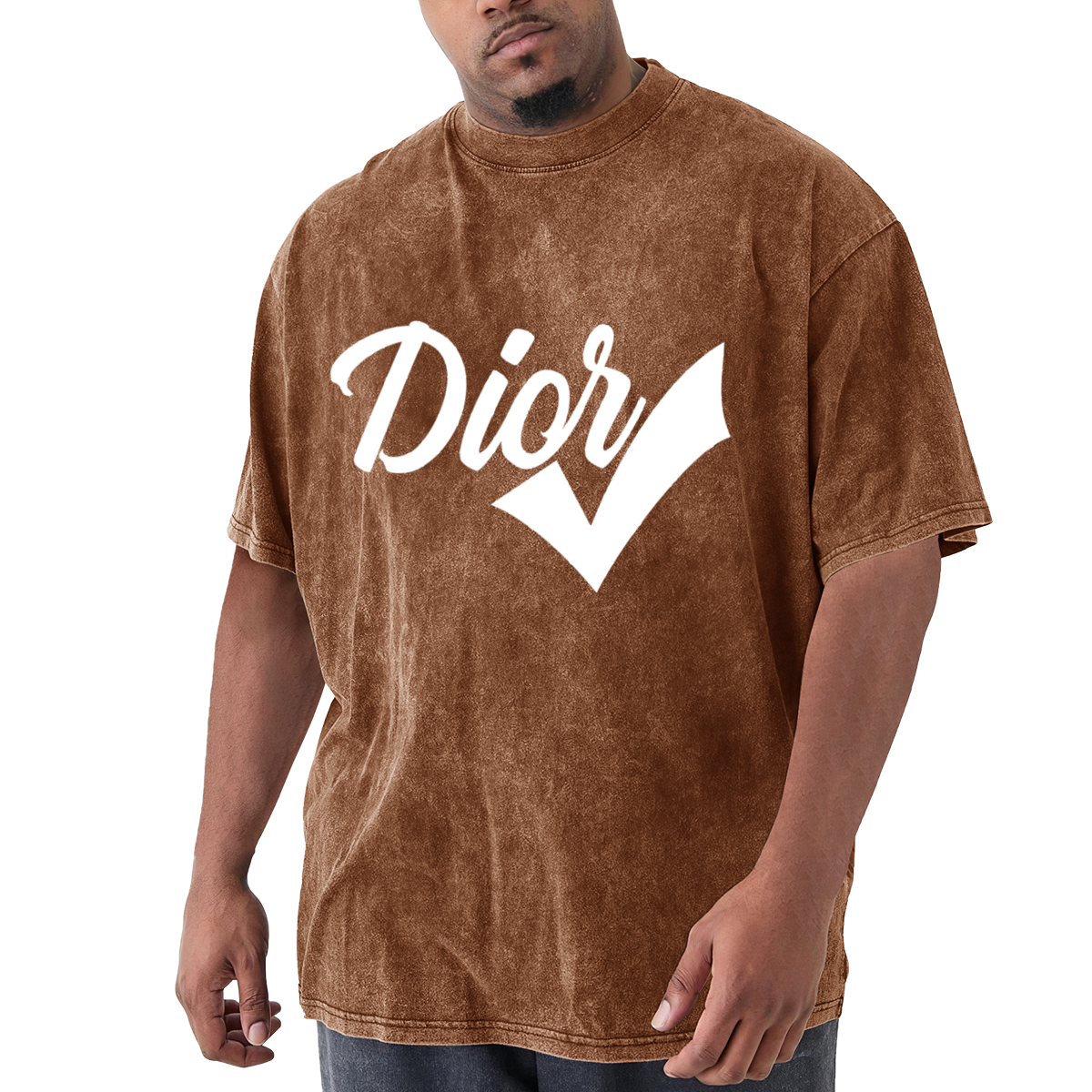 Cursive Dior With Check Mark