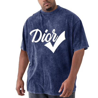 Cursive Dior With Check Mark