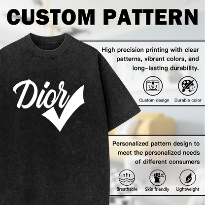Cursive Dior With Check Mark