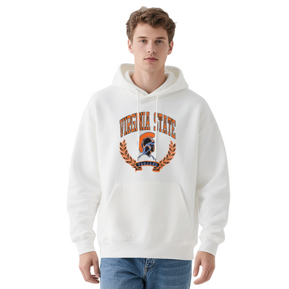 Virginia State Trojan College Spirit Men's Hoodie, Durable Comfort School Pullover