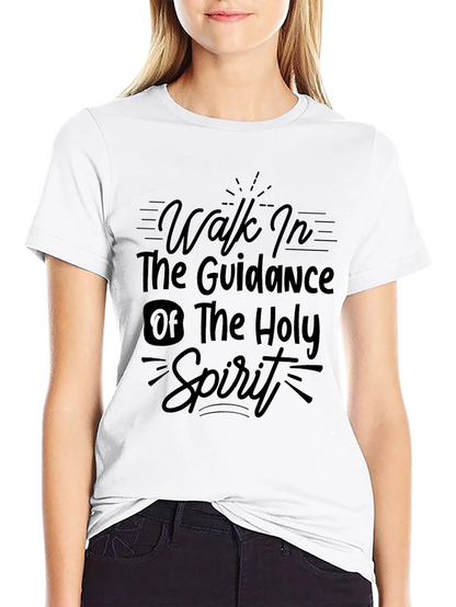 Guidance of the Holy Spirit Black T-Shirt