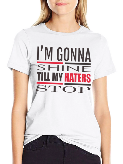 Im Gonna Shine Graphic Tee - Mens Black T-Shirt