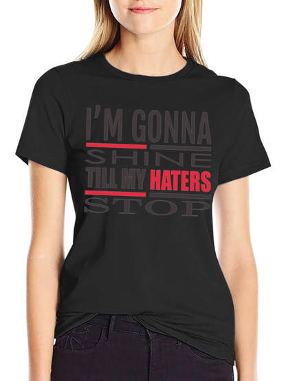 Im Gonna Shine Graphic Tee - Mens Black T-Shirt