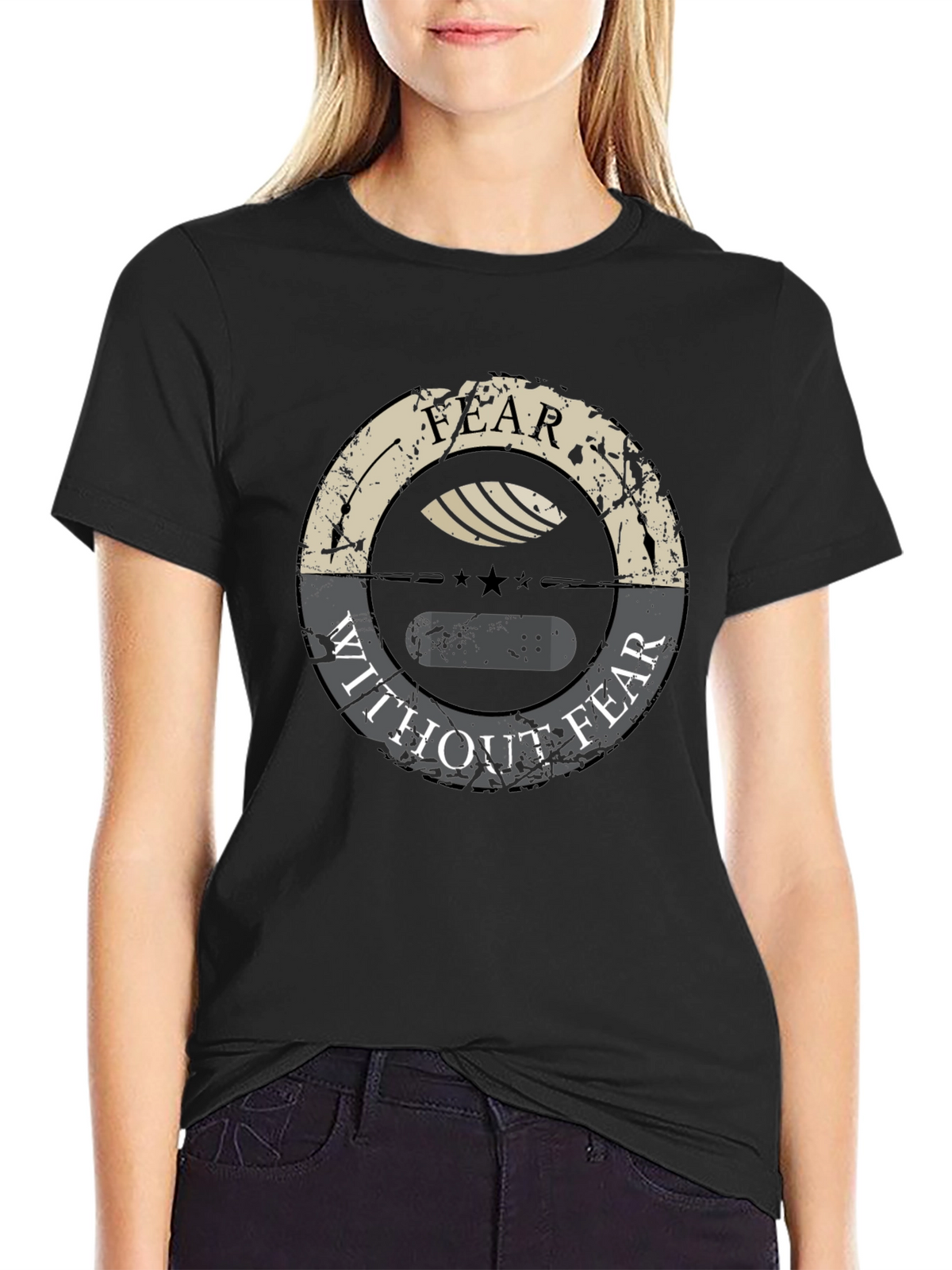 Fear Without Fear Graphic Tee - Premium Cotton
