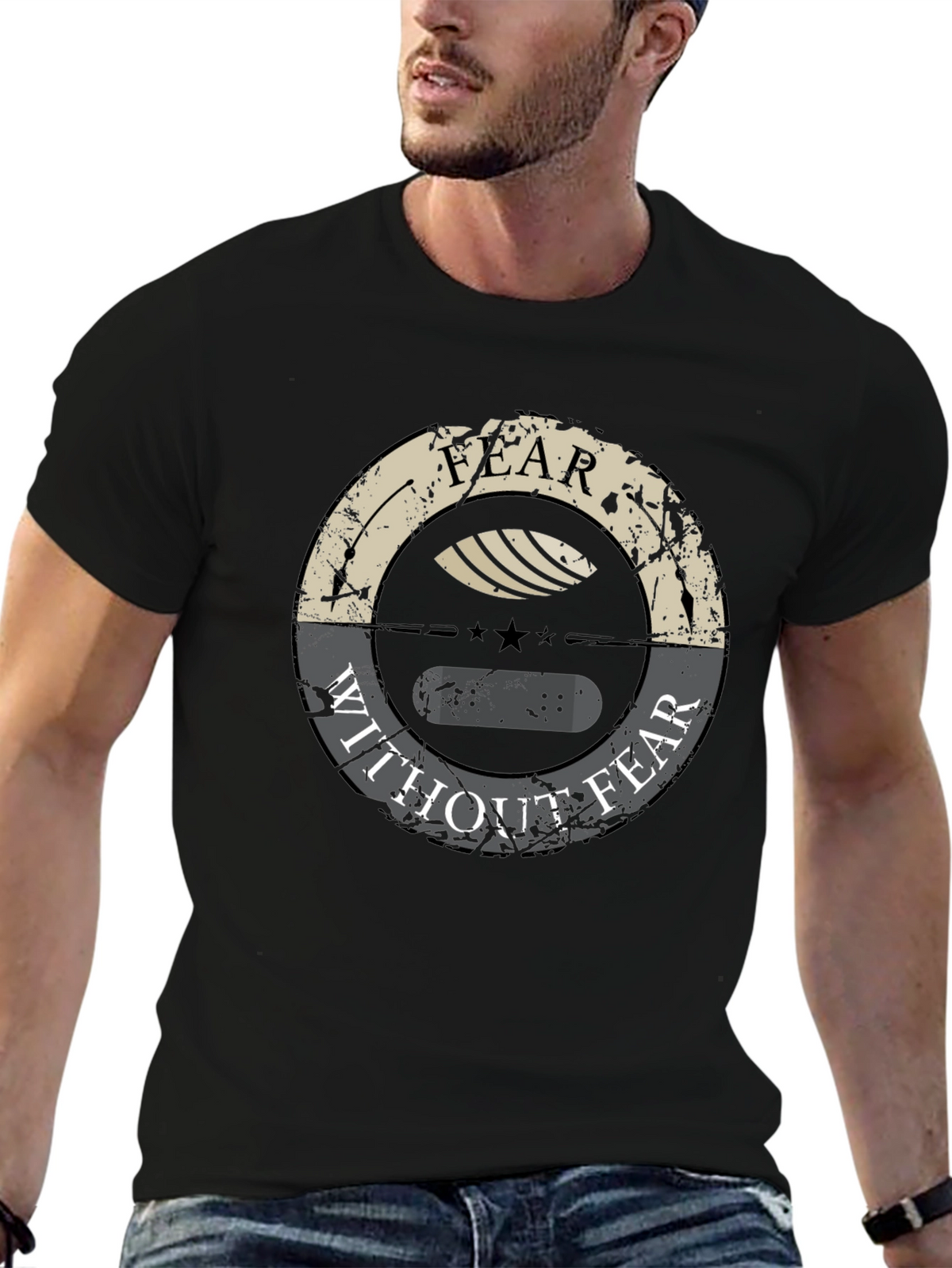 Fear Without Fear Graphic Tee - Premium Cotton