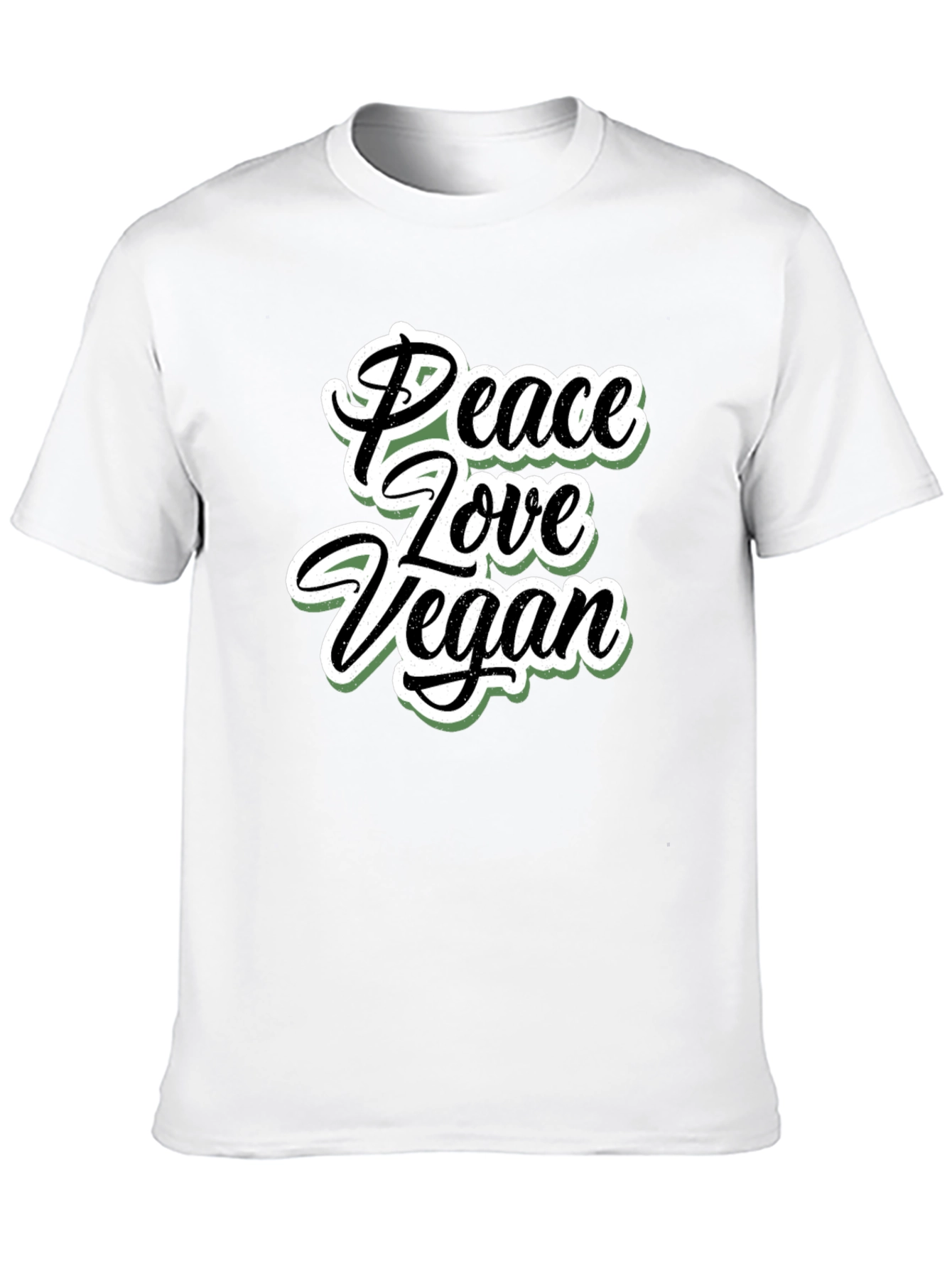 Peace Love Vegan T-Shirt