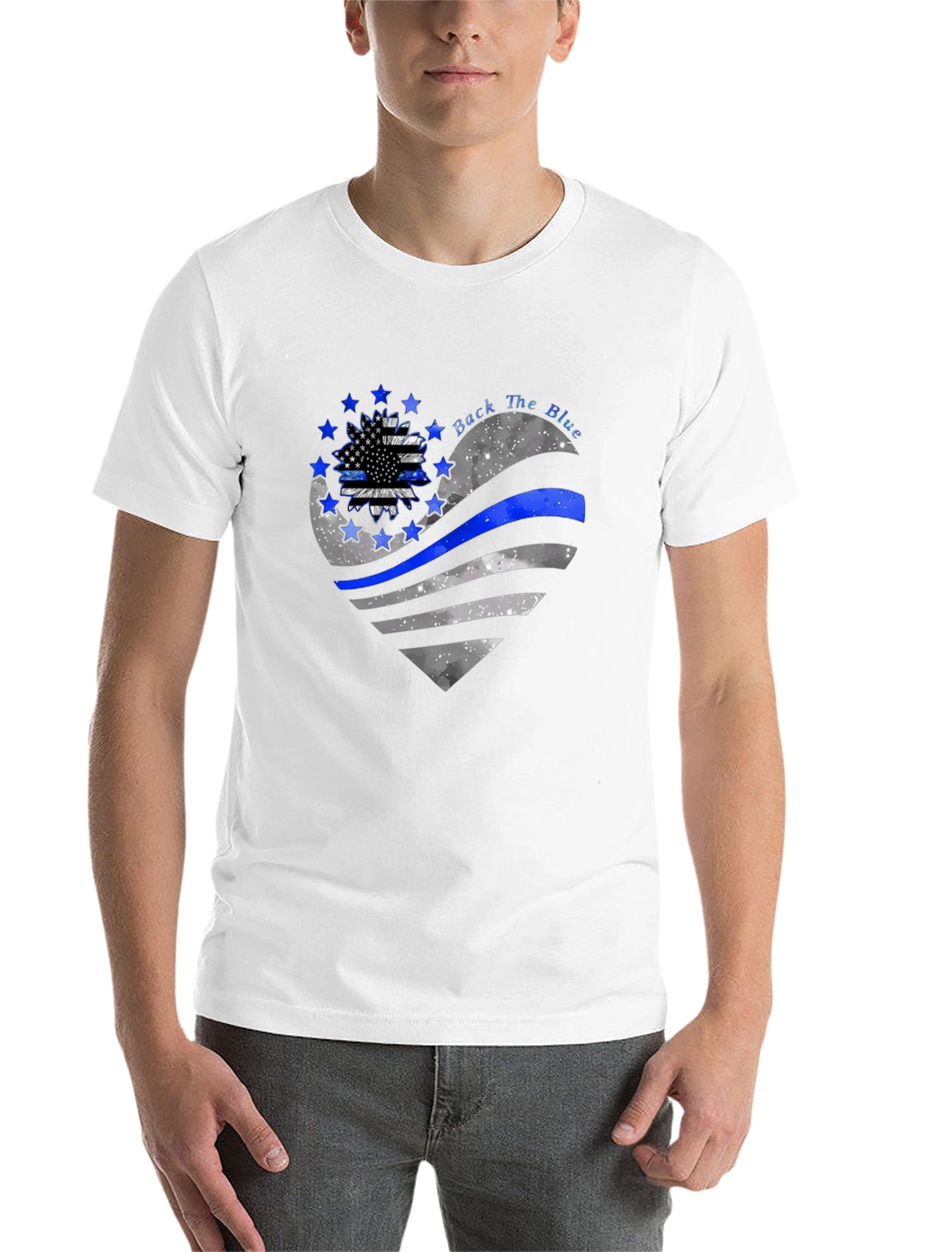 Back the Blue Heart T-Shirt