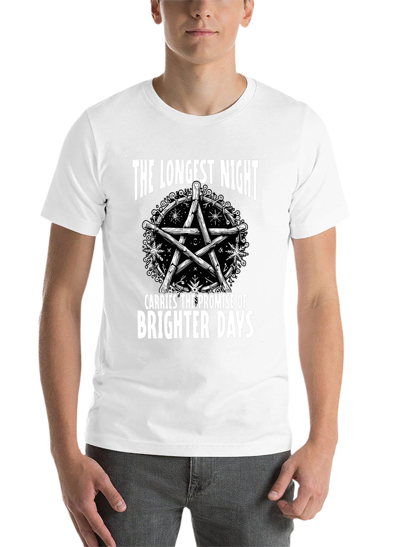 Longest Night Winter Solstice Graphic Tee