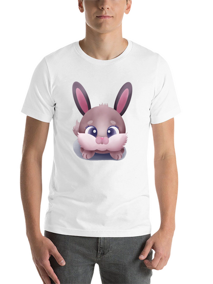 Cute Bunny Graphic T-Shirt
