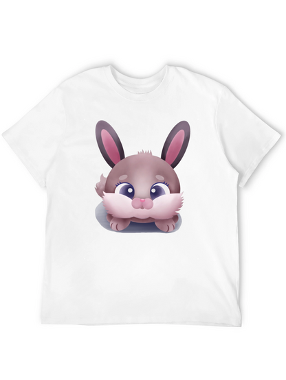 Cute Bunny Graphic T-Shirt