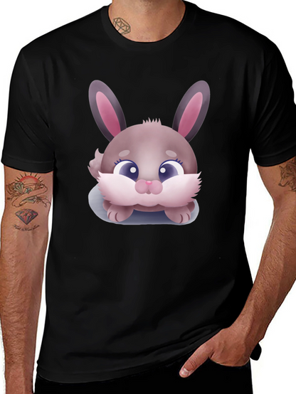 Cute Bunny Graphic T-Shirt