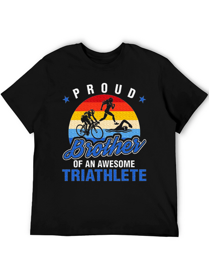 Proud Brother of a Triathlete T-Shirt