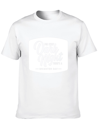 Dark Night Brighter Day Graphic T-Shirt