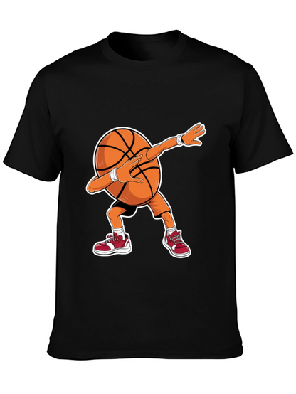 Dabbing Basketball Graphic Tee