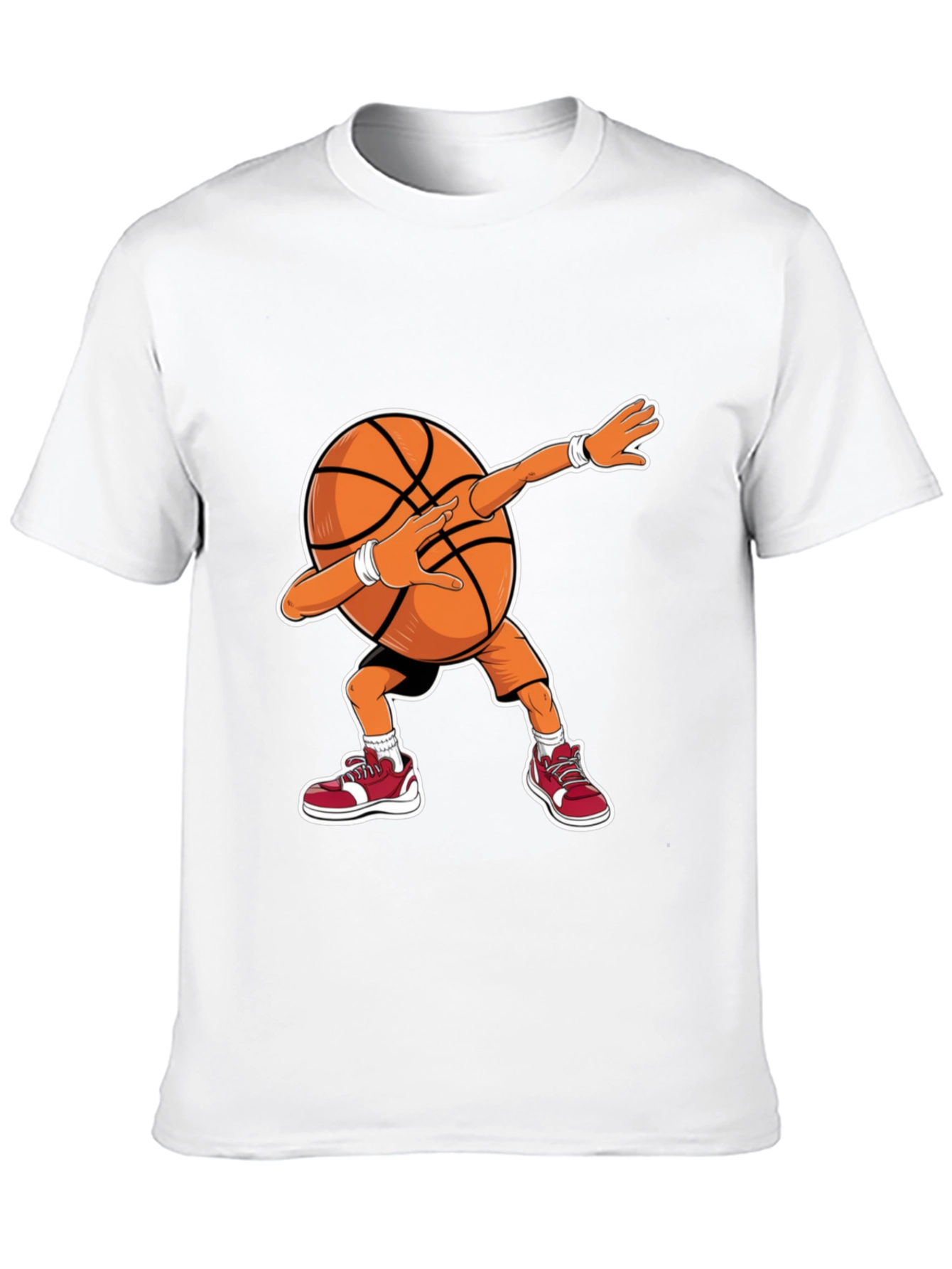 Dabbing Basketball Graphic Tee