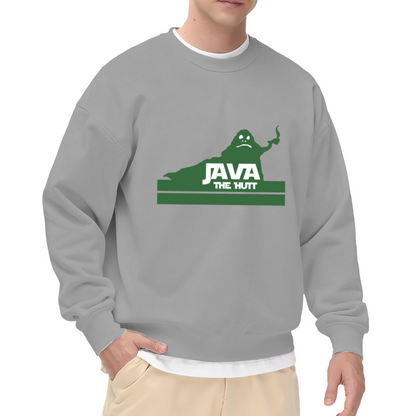 Java The Hutt Geek Pop?Culture Graphic Crewneck Sweatshirt