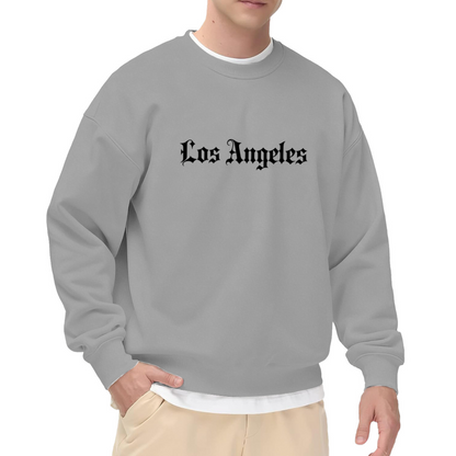Gothic Font Los Angeles Streetwear Crewneck Sweatshirt