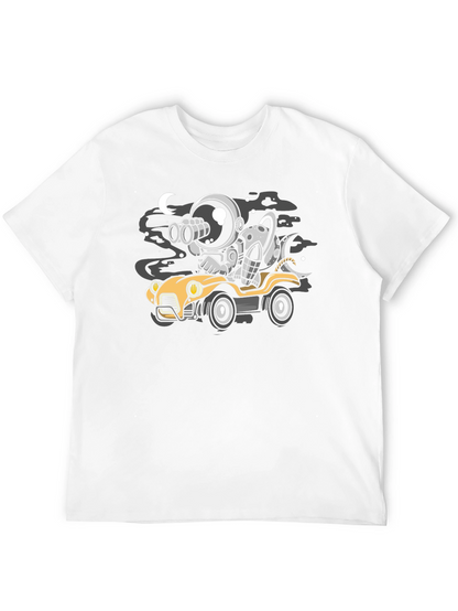 Astronaut & Moon Car T-Shirt