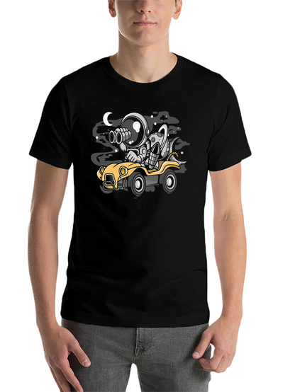 Astronaut & Moon Car T-Shirt