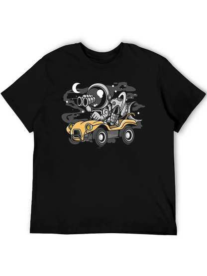 Astronaut & Moon Car T-Shirt