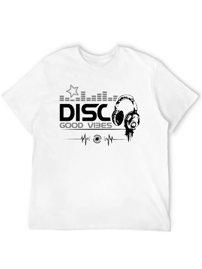 Disco Good Vibes Black T-Shirt