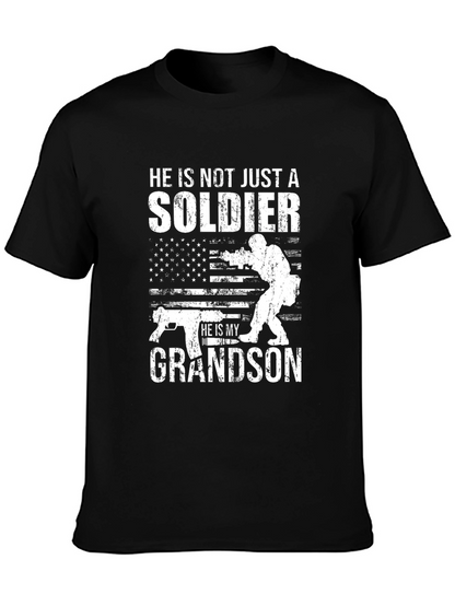 Grandson Soldier Graphic Tee - Patriotic