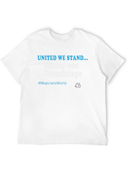 United We Stand Musicians World T-Shirt