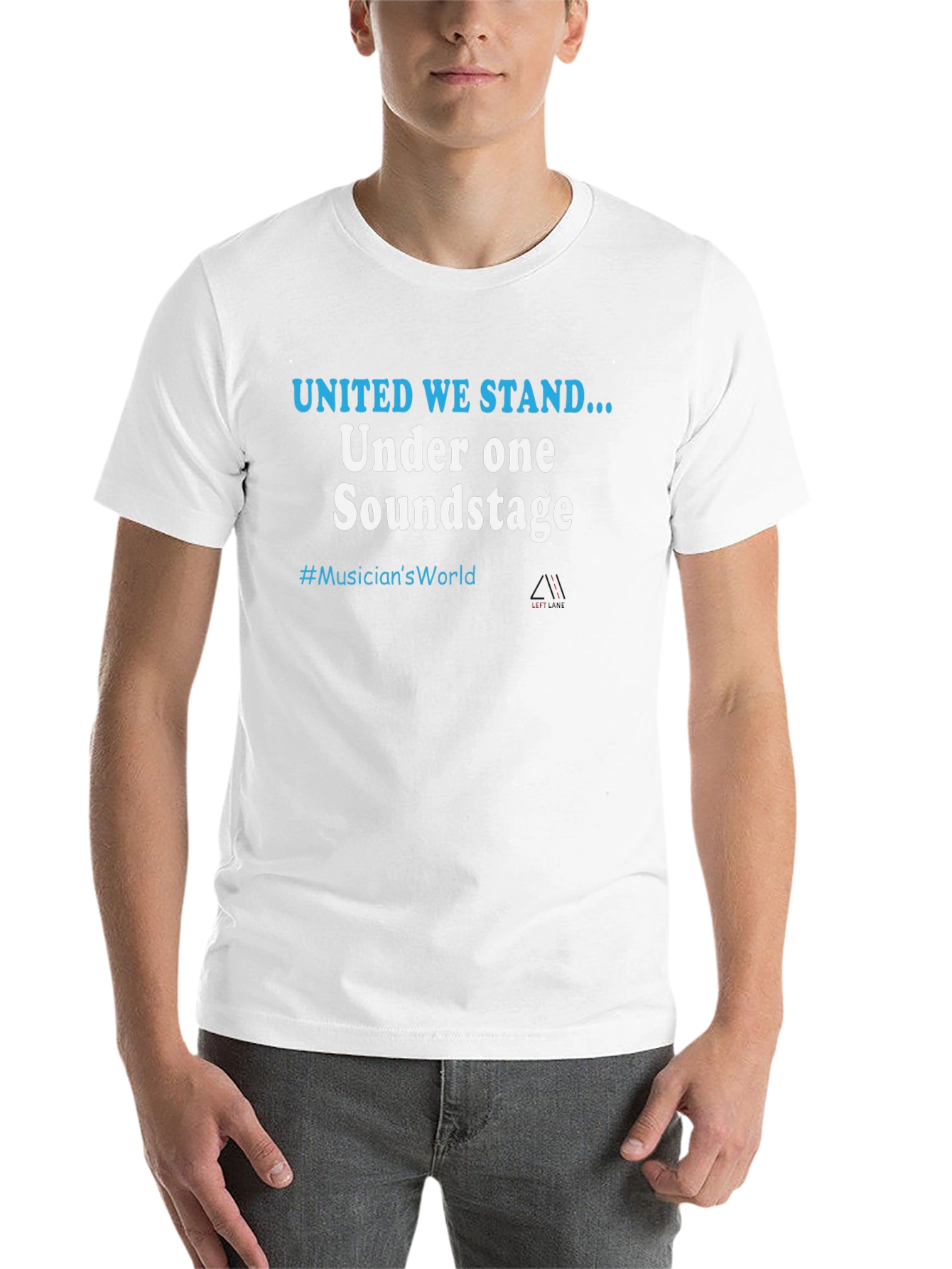 United We Stand Musicians World T-Shirt
