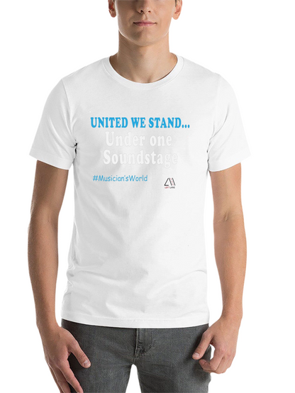 United We Stand Musicians World T-Shirt