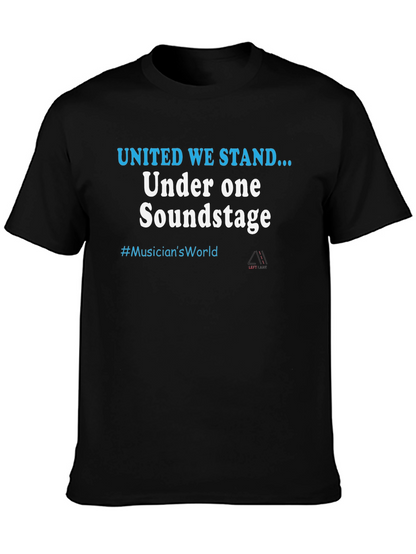 United We Stand Musicians World T-Shirt