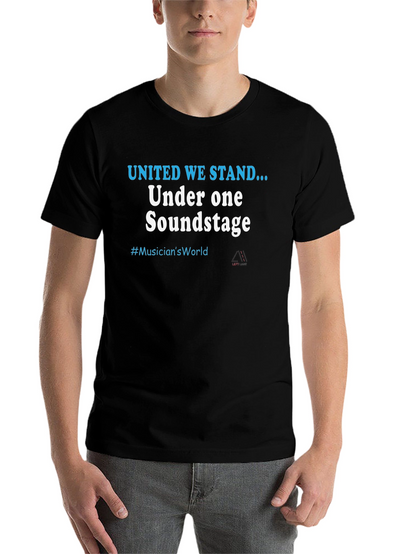 United We Stand Musicians World T-Shirt