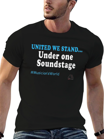 United We Stand Musicians World T-Shirt