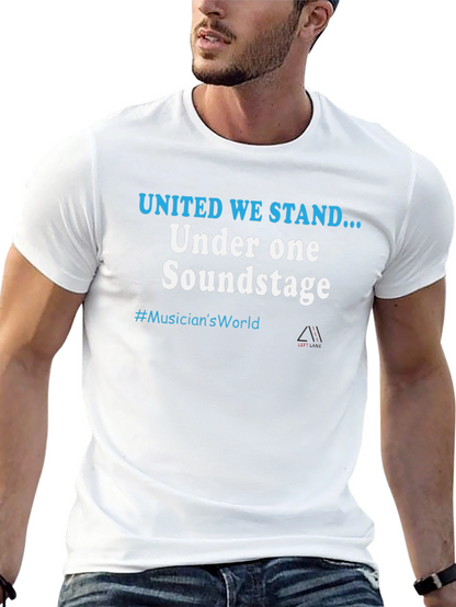United We Stand Musicians World T-Shirt