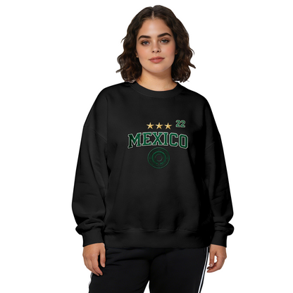 Vintage Mexico 22 Sport Logo Crewneck Sweatshirt