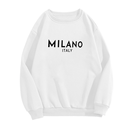 Milano Italy Simple Urban Sweatshirt